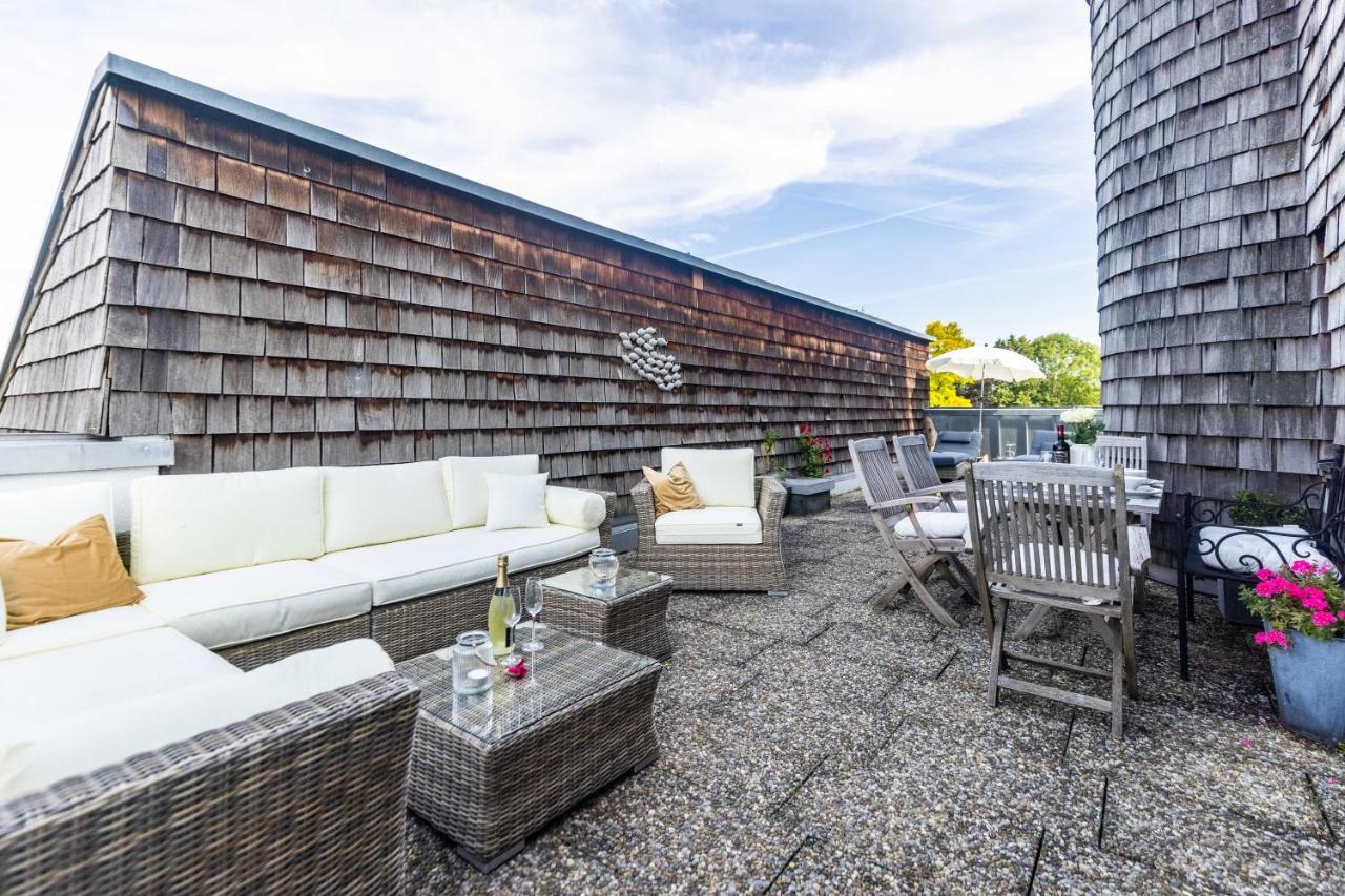 Penthouse Weitblick Mit Berg Und Seesicht Kressbronn am Bodensee Exterior foto